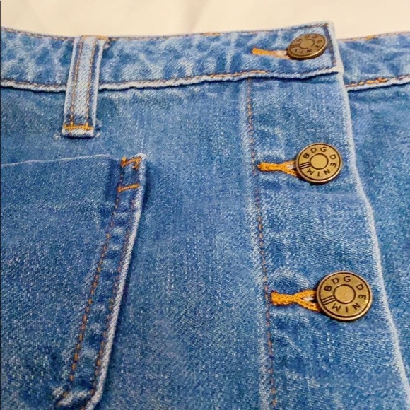 BDG button down denim skirt - Picture 4 of 4